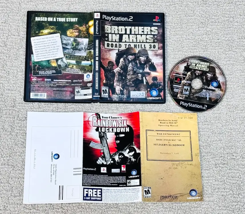Brothers in Arms Road to Hill 30 for the PlayStation 2